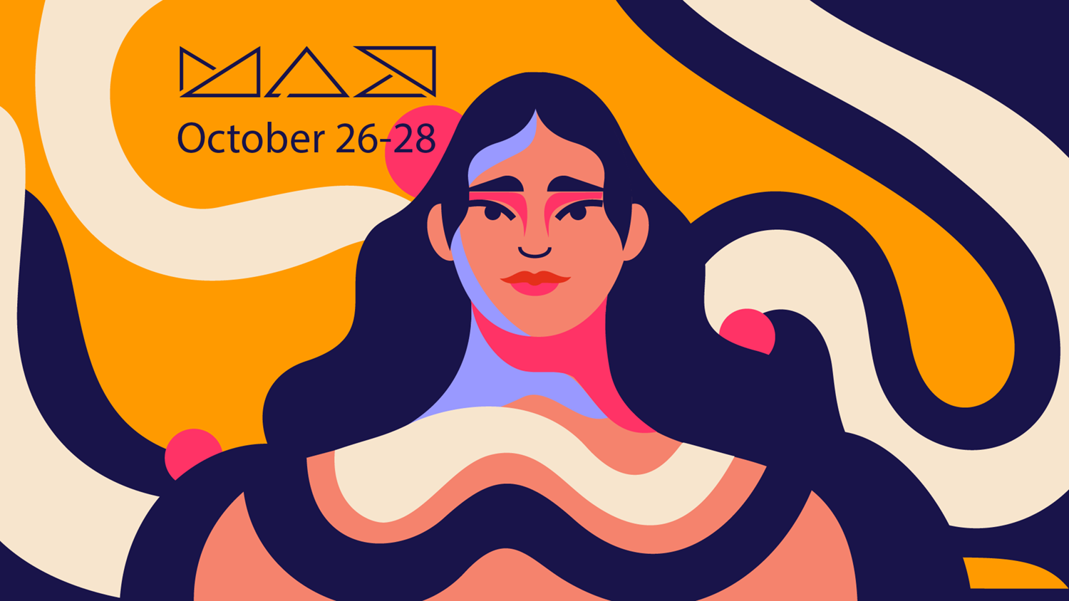 Adobe Max promo poster 2021 by Monsie