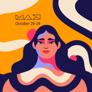 Adobe Max conference promo poster 2021 by Monsie